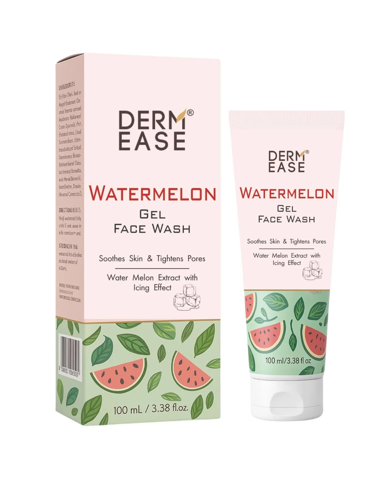 DERM EASE WATERMELON GEL FACE WASH